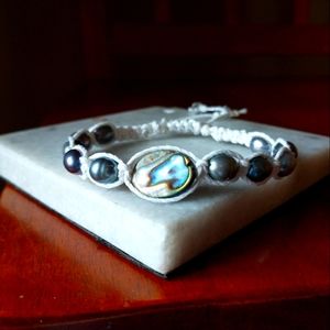 Pearl and Abalone Bracelet